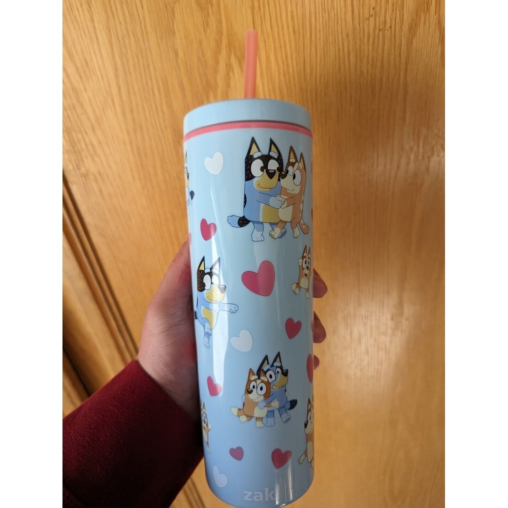 Zak Designs‎ Bluey Valentines Day Tumbler 23oz Limited Edition 2025 Brand New